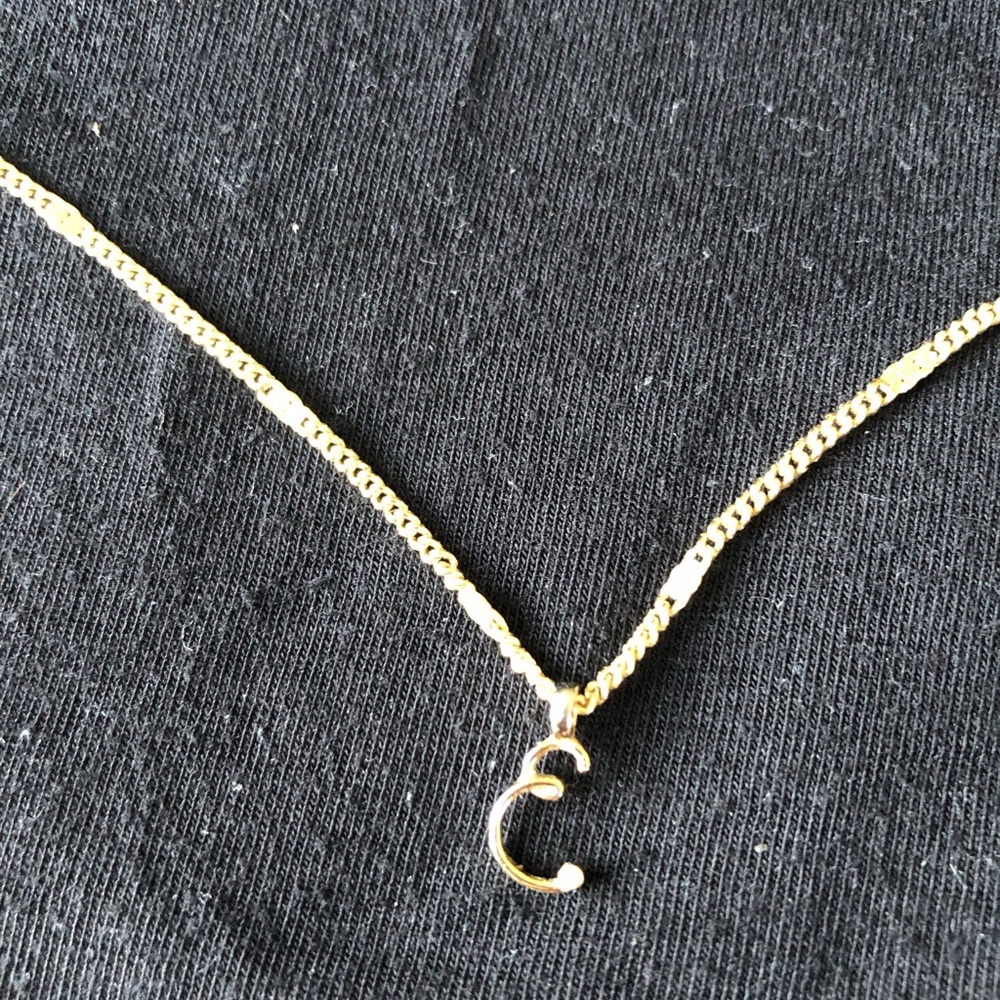 Vera Bradley initial necklace